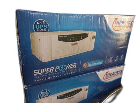 Single Phase Digital Microtek V Super Power Pure Sinewave Ups