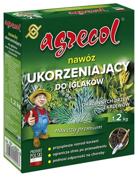 Agrecol Nawóz ukorzeniający do iglaków drzew i krzewów ukorzeniacz 1 2