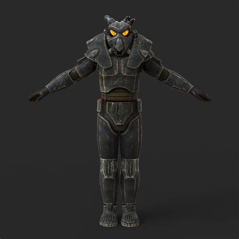 Fallout Newvgas Remnant Enclave Power Armor Custom Full Body Etsy