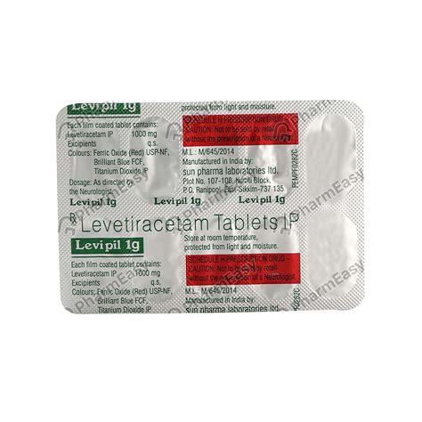 Levipil G Tablet Uses Side Effects Dosage Composition