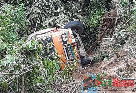 Truk Pengangkut Cpo Terjun Ke Jurang Di Putusan Madina Start News