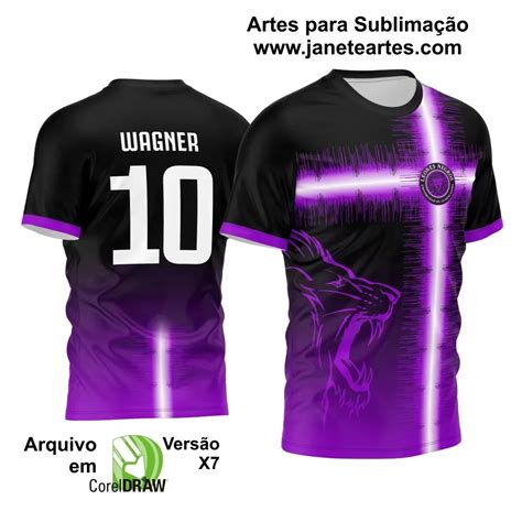 Template Camisa Preta E Roxa Interclasse 2024 Jogos Internos 2024