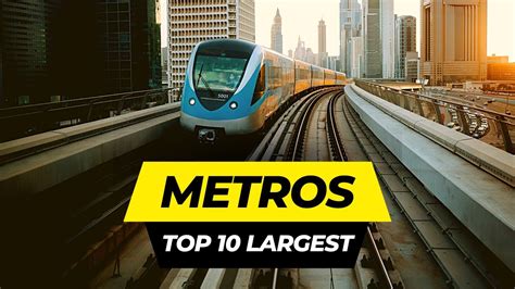 Top Largest Metro Systems In The World Youtube