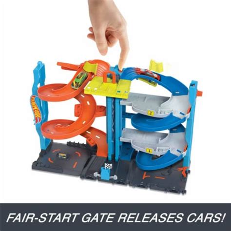 Mattel Hot Wheels City Transforming Race Tower Playset Ct Kroger