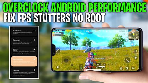 Overclock Android Performance No Root Change Android Profile