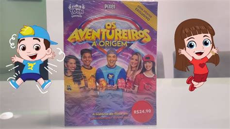 LIVRÃO DO LUCAS NETO do filme Os Aventureiros A ORIGEM YouTube