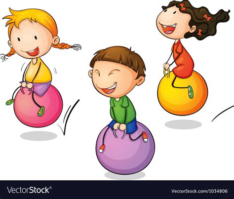 Bounce Royalty Free Vector Image - VectorStock