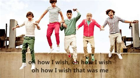 One Direction I Wish Lyrics