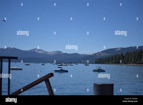 Lake Tahoe view Stock Photo - Alamy