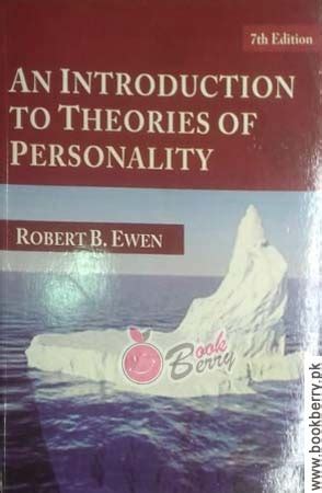 An Introduction To Theories Of Personality Th Edition Bookberry Pk