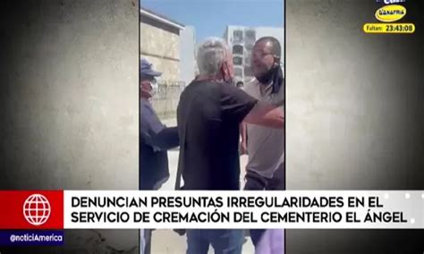 Cementerio El Ángel Dos Personas Denunciaron Que Fueron A Recoger Las