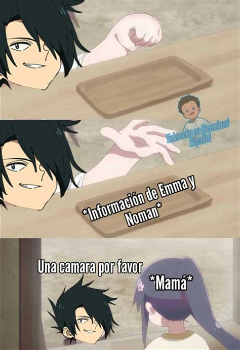 Pin De En The Promised Neverland Memes De Anime Imágenes Graciosas