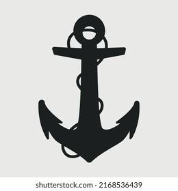 Anchor Ship Silhouette Svg Bundle Cut Stock Vector Royalty Free