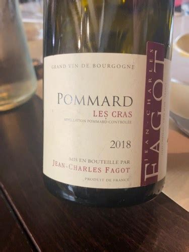 Jean Charles Fagot Pommard Les Cras Vivino US