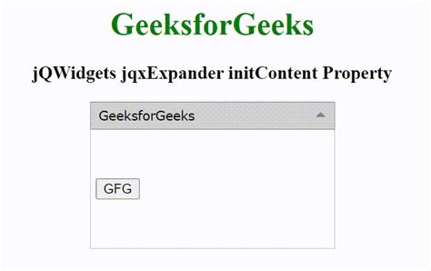 Jqwidgets Jqxexpander Initcontent Propiedad Barcelona Geeks