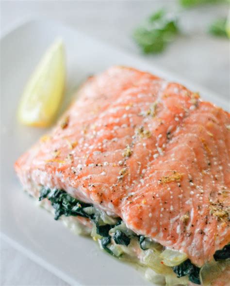 Spinach Stuffed Salmon Jehan Can Cook