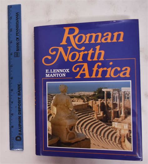 Roman North Africa By E Lennox Manton Goodreads