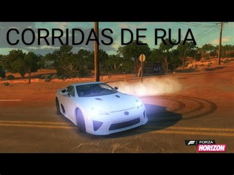 Forza Horizon Corridas De Rua Em Red Rock O Lexus Lfa Youtube