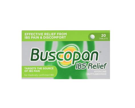 Buscopan Ibs Relief 20 Tablets