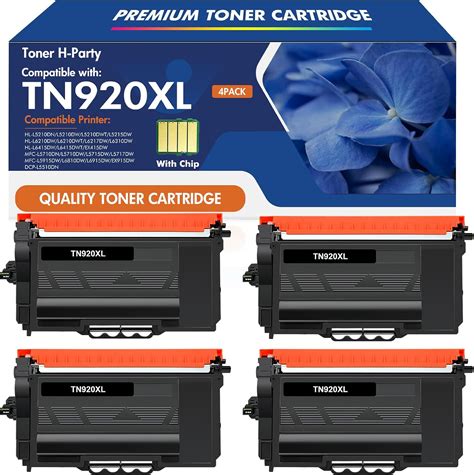 Brother Genuine TN920 / TN920XL / TN920XXL Monochrome Laser Toner — Magenta, Dual-Pack Contract Box (4PK-FLEET) (TN920-MG-2PK-4PK-FLEET)