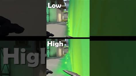 Low Vs High Quality Settings Valorant YouTube