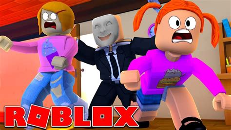 Playing Break In Story With My Friend Roblox Scary Funn