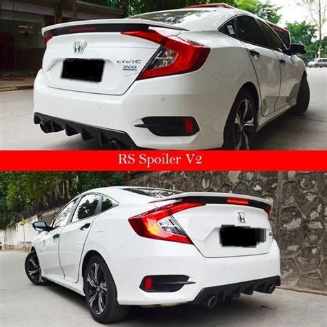 Honda Civic Fc Rs Spoiler Car Accessories Accessories On Carousell