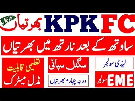 Frontier Crops Fc Kpk South Jobs 2024 Fc Jobs 2024 Fc Kpk April Jobs