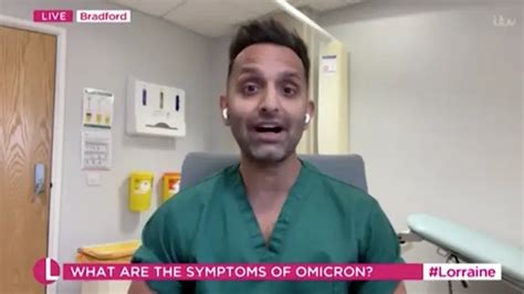 Tv Doctor Amir Khan Explains Five Main Omicron Symptoms Heart