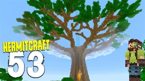 Hermitcraft 7 53 Leaves Leaves Omega Tree Youtube