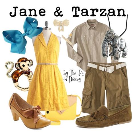 Jane And Tarzan By Thejoyofdisney On Polyvore Disney Couple Outfits