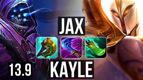 Jax Vs Kayle Top 1200 Games 6 Solo Kills 1036 Kr Master 13