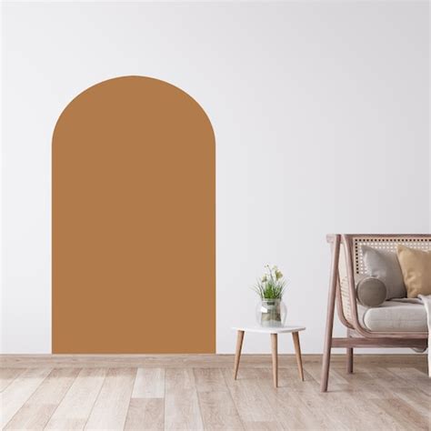 Double Modern Arch Wall Decal Abstract Wall Stickers Boho Etsy