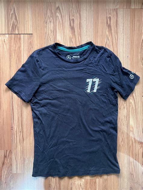 Mercedes Benz Official Merch F1 Bottas Mens Fashion Tops And Sets