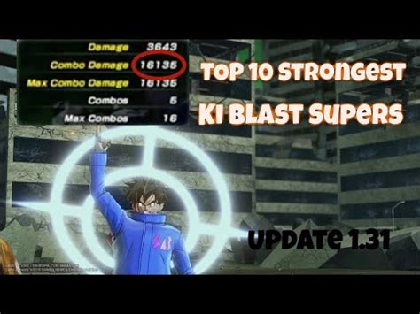 Top Strongest Ki Blast Supers Youtube