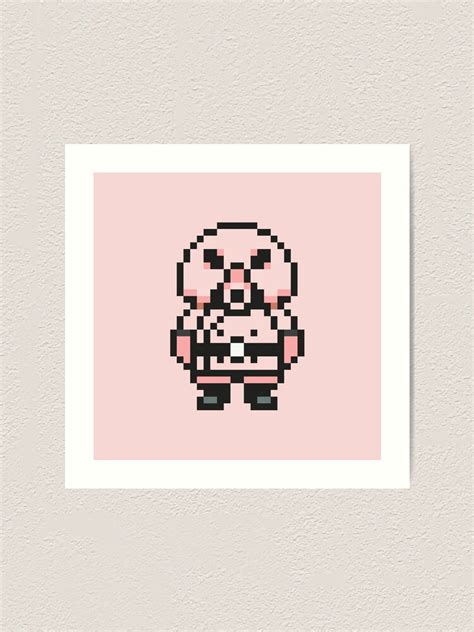 Pig Mask Soldier Mother 3 Art Print For Sale By Musashinodai