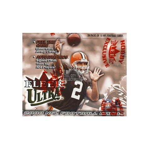 Fleer Ultra Football Hobby Box Random Random Pack Group Break