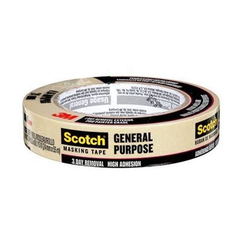 3m 7100045420 2020 24a General Purpose Masking Tape 1 X 60 Yd