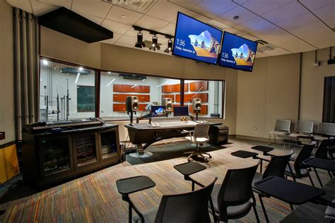 Audio Recording Studio And Control Room Broadcast And Media