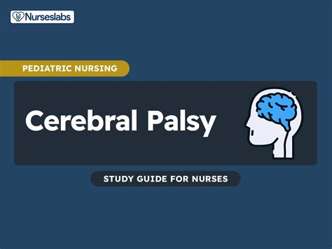 Cerebral Palsy Nursing Care Planning And Management Study Guide