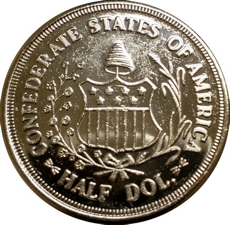 Confederate States Of America Half Dollar Jetons Numista