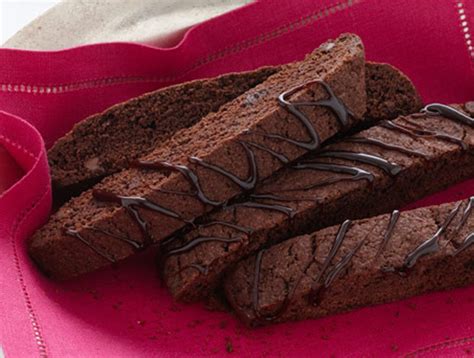 Triple Chocolate Biscotti Chocolate Biscotti Recipe Cake Mix