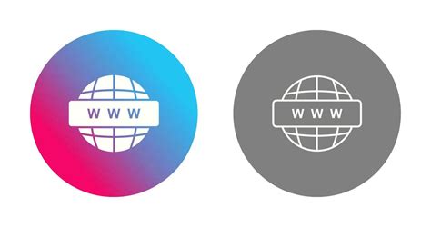 World Wide Web Vector Icon 30417050 Vector Art At Vecteezy