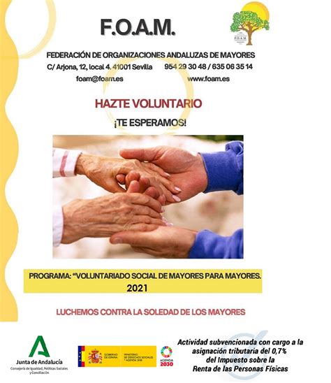 Voluntariado Por Y Para Las Personas Mayores