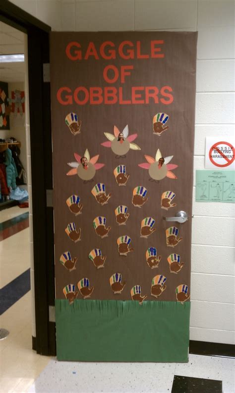 Thanksgiving Classroom Door Decorations