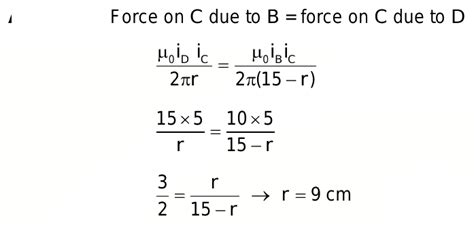 Three Long Straight Parallel Wires Carrying Currents Are Arranged As Shown In The Figure The