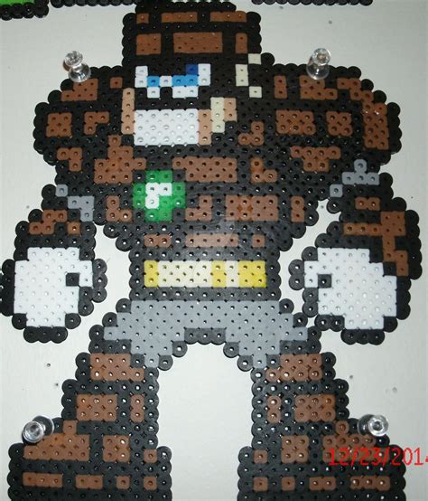 Stone Man By Pumpkin King Zak On Deviantart Mega Man Pixel Art Perler