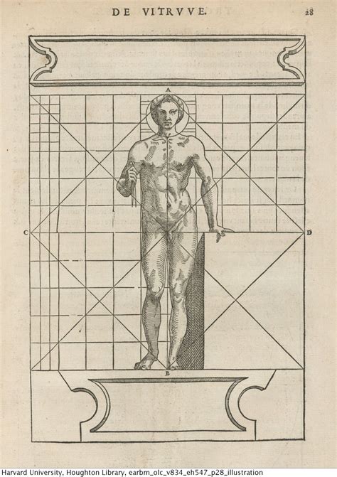 Vitruvius Pollio Architecture Ou Art De Bien Houghton Library