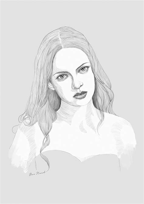 Portrait Illustration Study 1 Behance