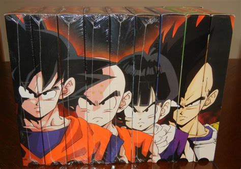 DRAGON BALL Z Namek Saga VHS Box Set Anime Complete DBZ 6 Tapes Sealed